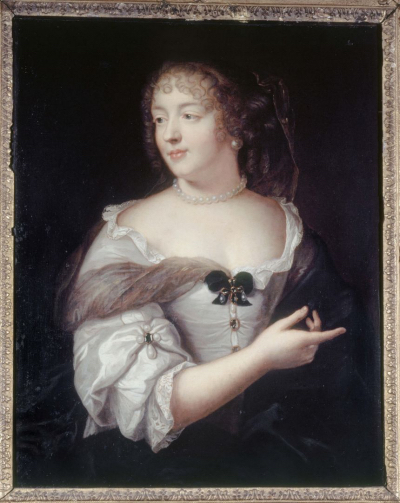"La marquise de Sévigné" de Claude Lefèbvre, tableau prêté par le musée parisien Carnavalet au château de Grignan.