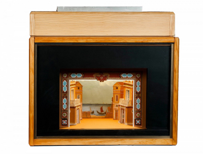 Maquette en volume pour un décor de théâtre © MAD, Paris