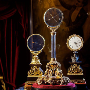 Les horloges mystérieuses de J-E. Robert- Houdin (Crédit  The David Copperfied Collection Museum)