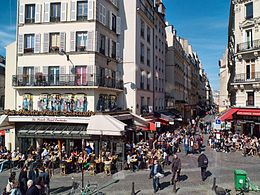 La rue Montorgueil en temps normal