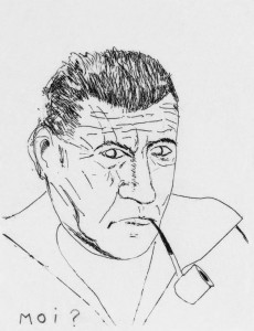 Georges Perros auto-portrait