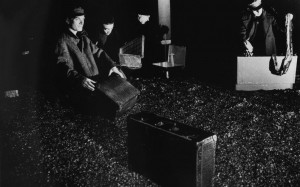 © Fabien Cottereau. répétition sur les toits du Théâtre Barbey