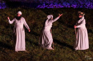 © Karim Guetta Trente mères de famille jouent Aristophane au théâtre antique de Mandeure, mise en scène d'Hervée de Lafond
